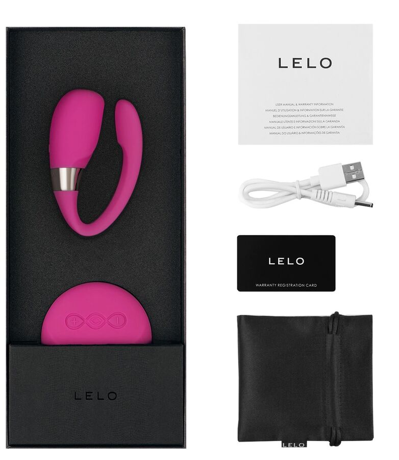 Tiani 3 - Stimulateur connecté pour couples - Cerise