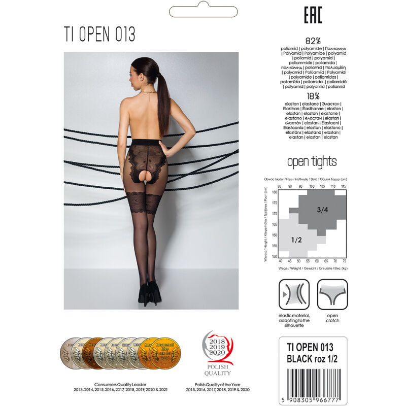 PASSION - TIOPEN 013 COLLANT NOIR 3/4 20/40 DEN