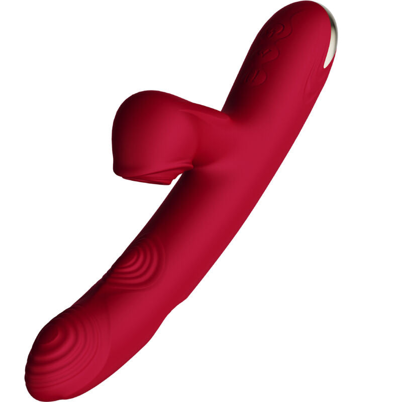 ARMONY - VIBRATEUR BUMP & VENTOUSE MODÈLE 1 BOURGOGNE
