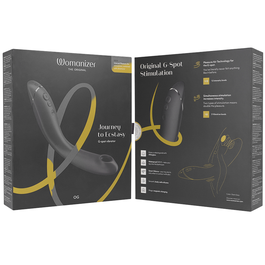 WOMANIZER - OG G-SPOT ARDOISE