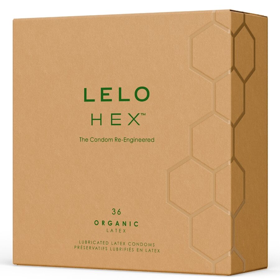 Hex Organic - Préservatifs - Boîte de 36