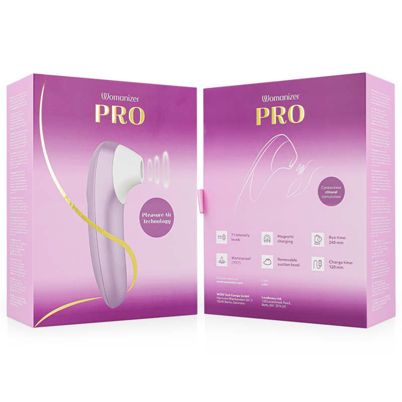 Womanizer Pro stimulateur clitoridien - Lilas