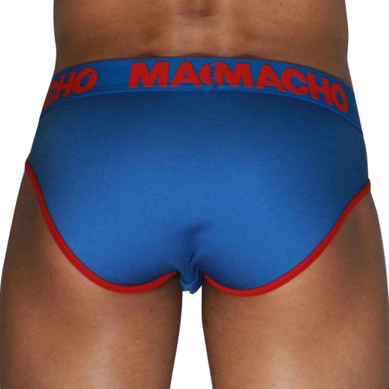 MACHO - MCH005 CLASSIC SLIP BLEU + ROUGE M