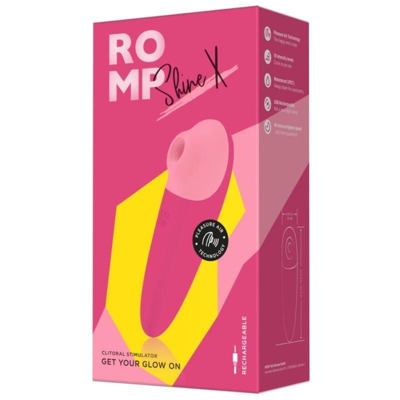 ROMP Shine X stimulateur clitoridien