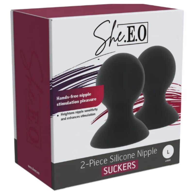 SHE.E.O - VENTOUSES EN SILICONE L