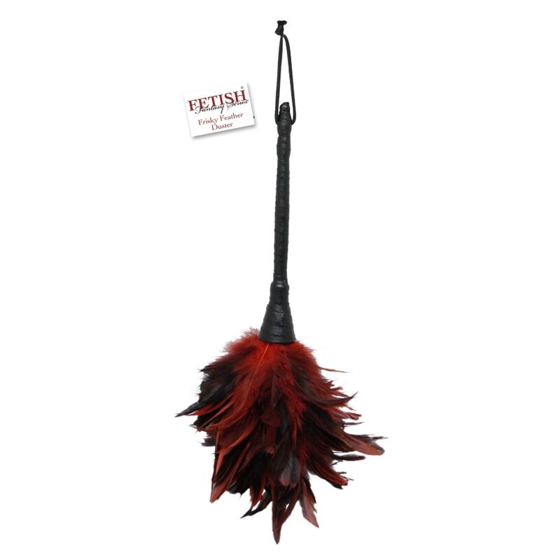 FETISH FANTASY SERIES - CARESSEUR DE PLUMES NOIRES ET ROUGES
