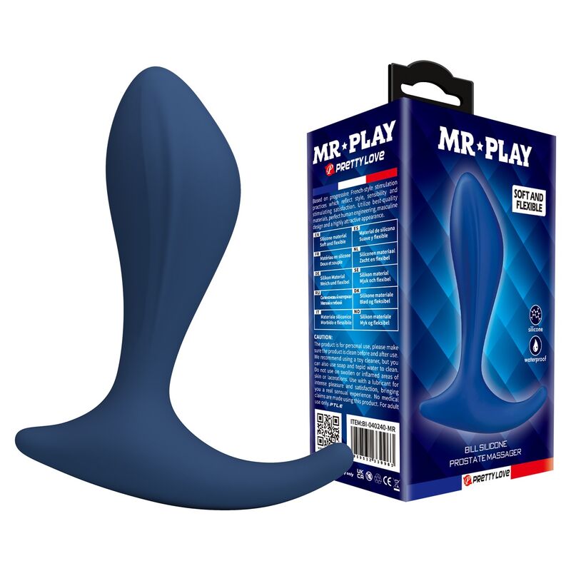 MR PLAY - MASSEUR DE PROSTATE BLEU