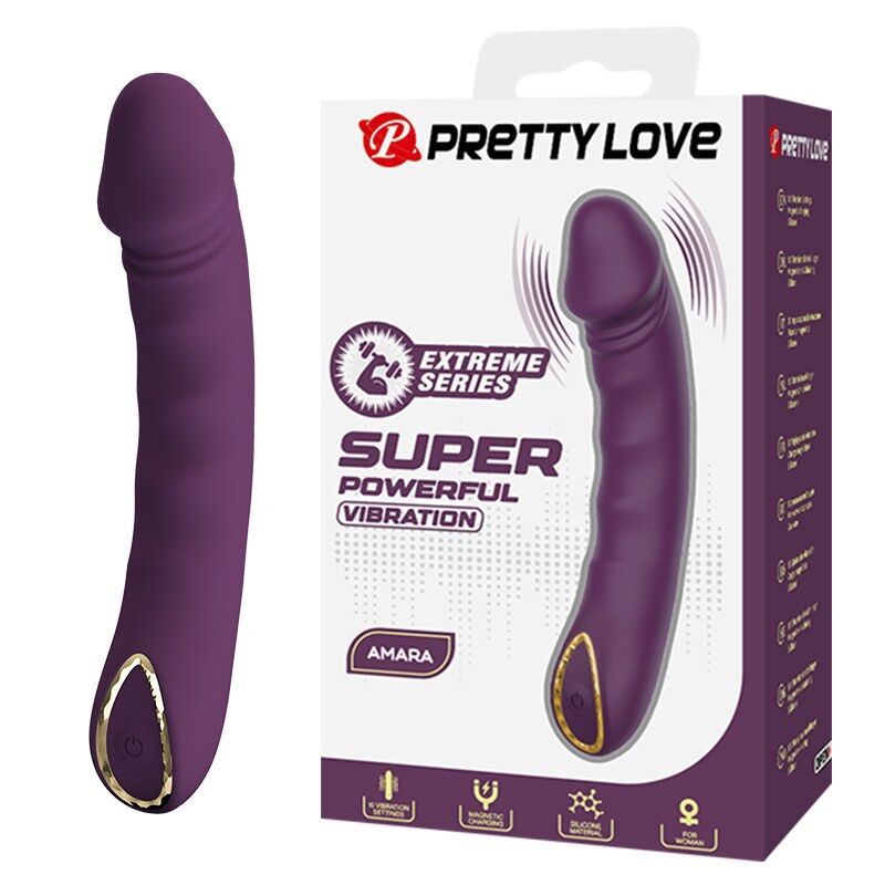 PRETTY LOVE - VIBRATEUR RECHARGEABLE AMARA 10 FONCTIONS VIOLET