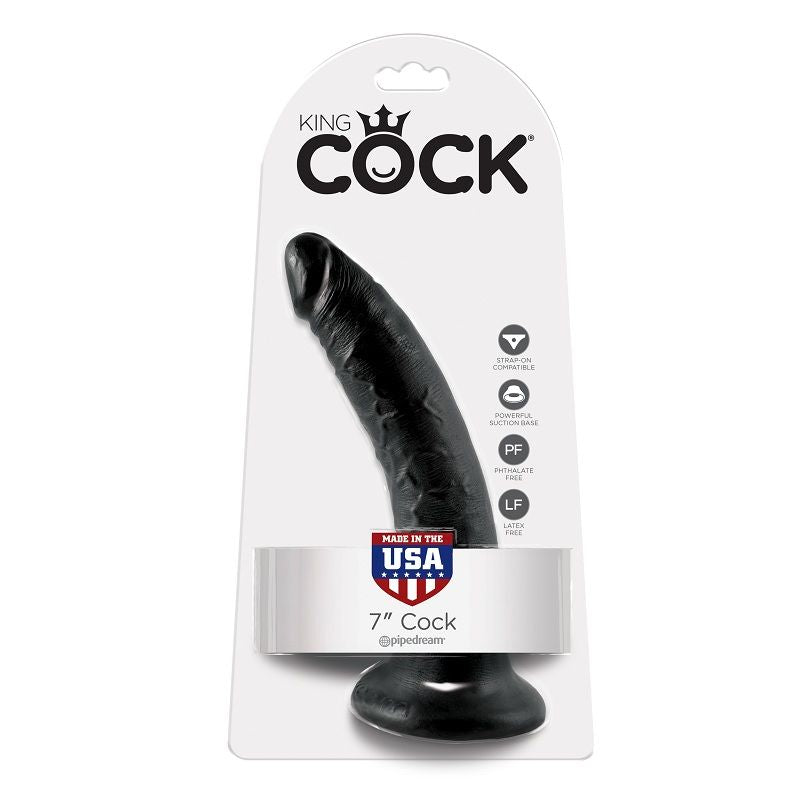 KING COCK - GODE NOIR 17.8 CM