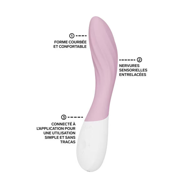 Lelo Mona Twist - Stimulateur point G connecté - Rose