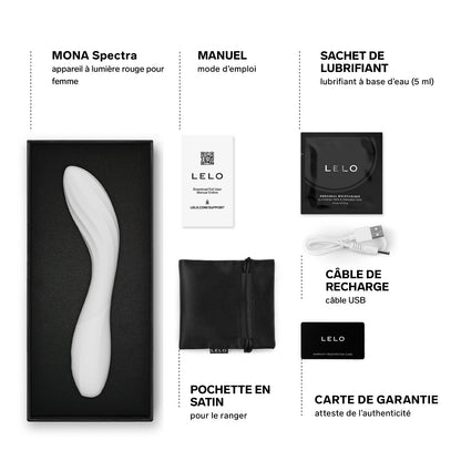 Mona Spectra - Vibromasseur point G connecté à led