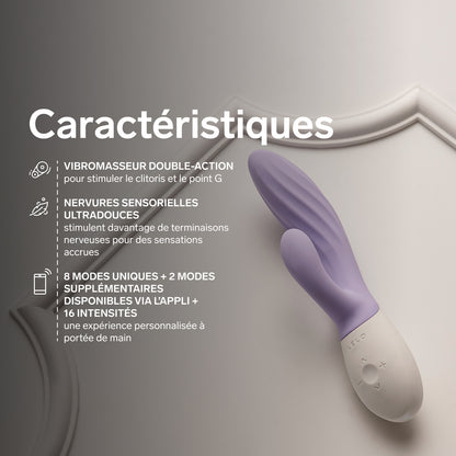 Lelo Ina Twist - Vibromasseur clitoridien et point G - Turquoise