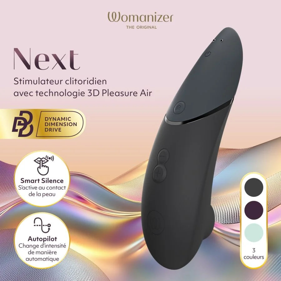 Womanizer Next - Stimulateur clitoridien - Noir