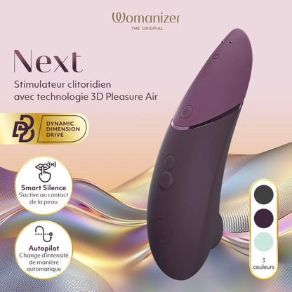 Womanizer Next - Stimulateur clitoridien - Violet foncé