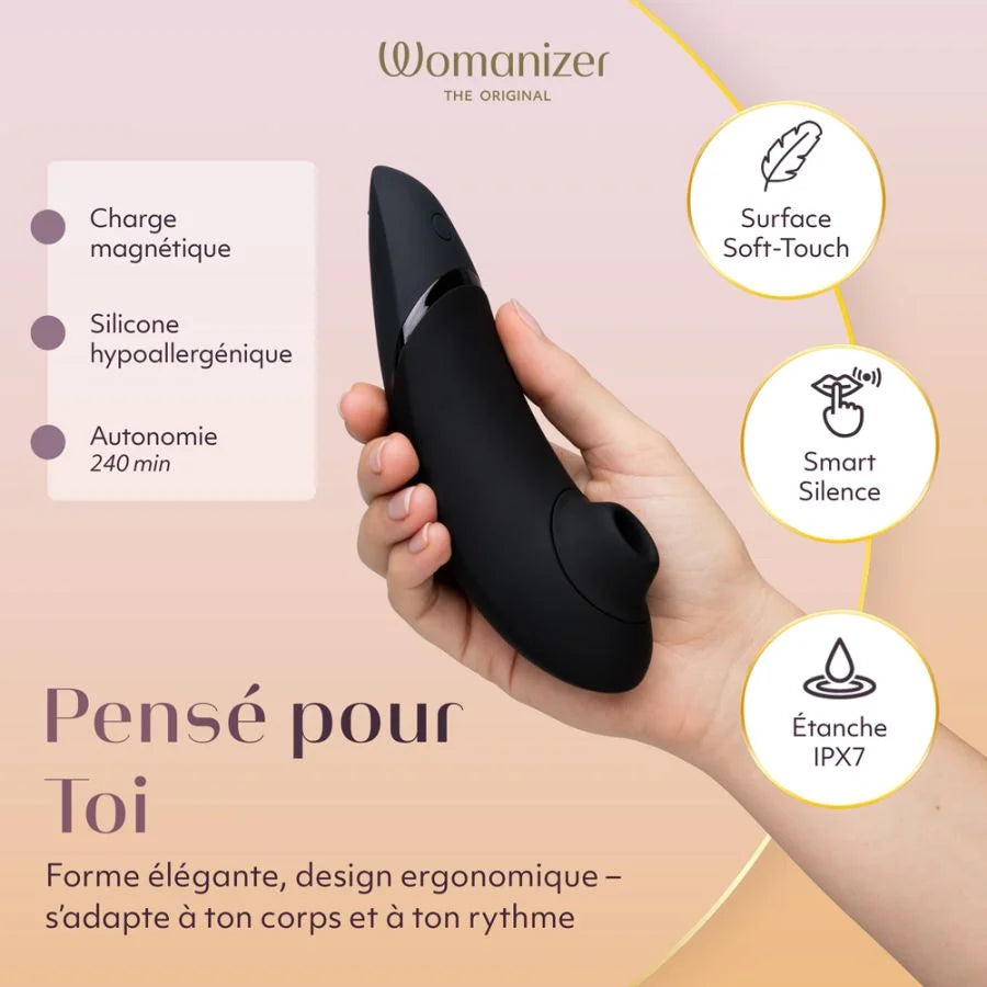 Womanizer Next - Stimulateur clitoridien - Noir