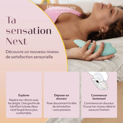 Womanizer Next - Stimulateur clitoridien - Vert Sauge