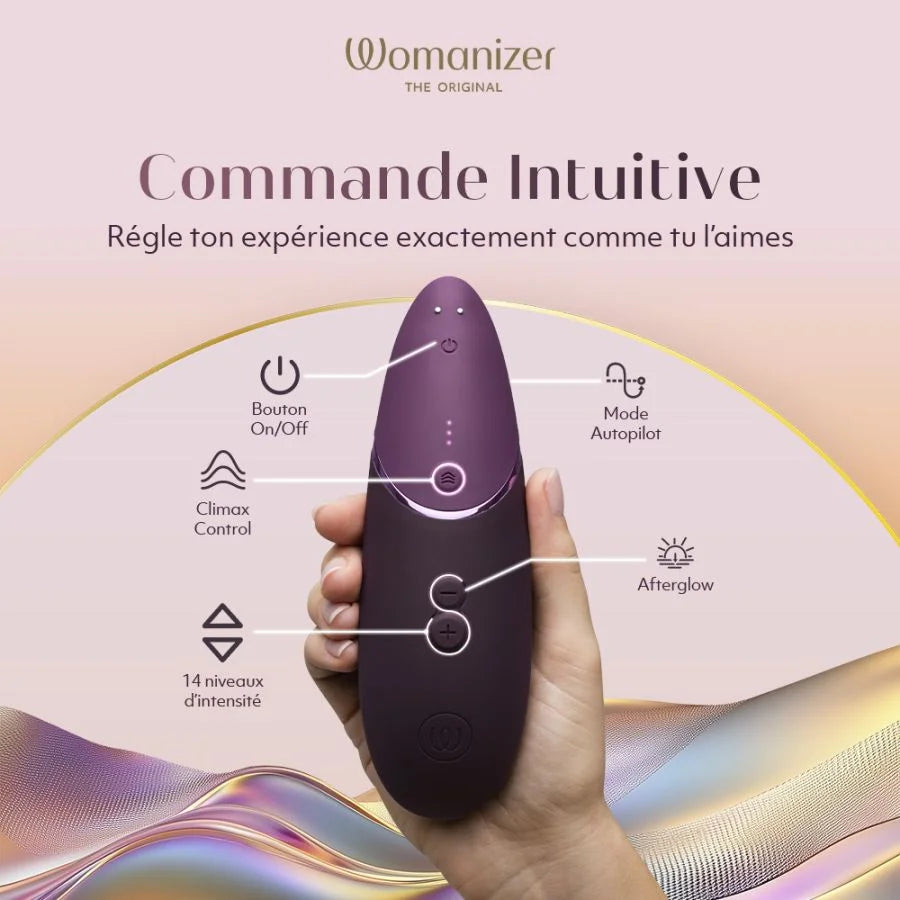 Womanizer Next - Stimulateur clitoridien - Violet foncé