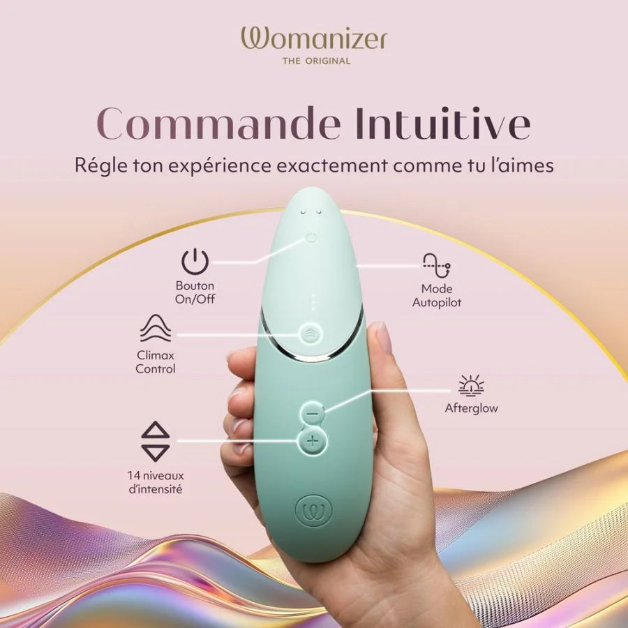 Womanizer Next - Stimulateur clitoridien - Vert Sauge