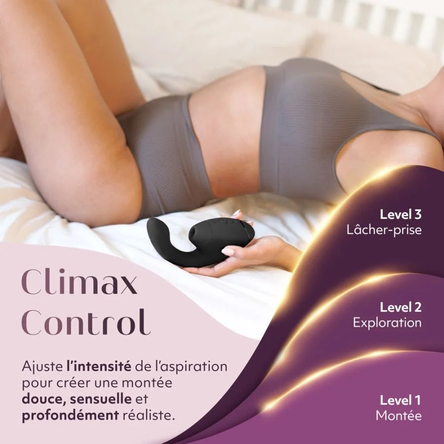 Womanizer Next Duo - Stimulateur clitoris et point G - Noir