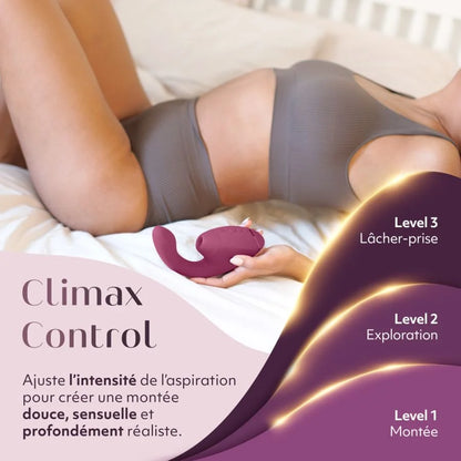 Womanizer Next Duo - Stimulateur clitoris et point G - Rose intense