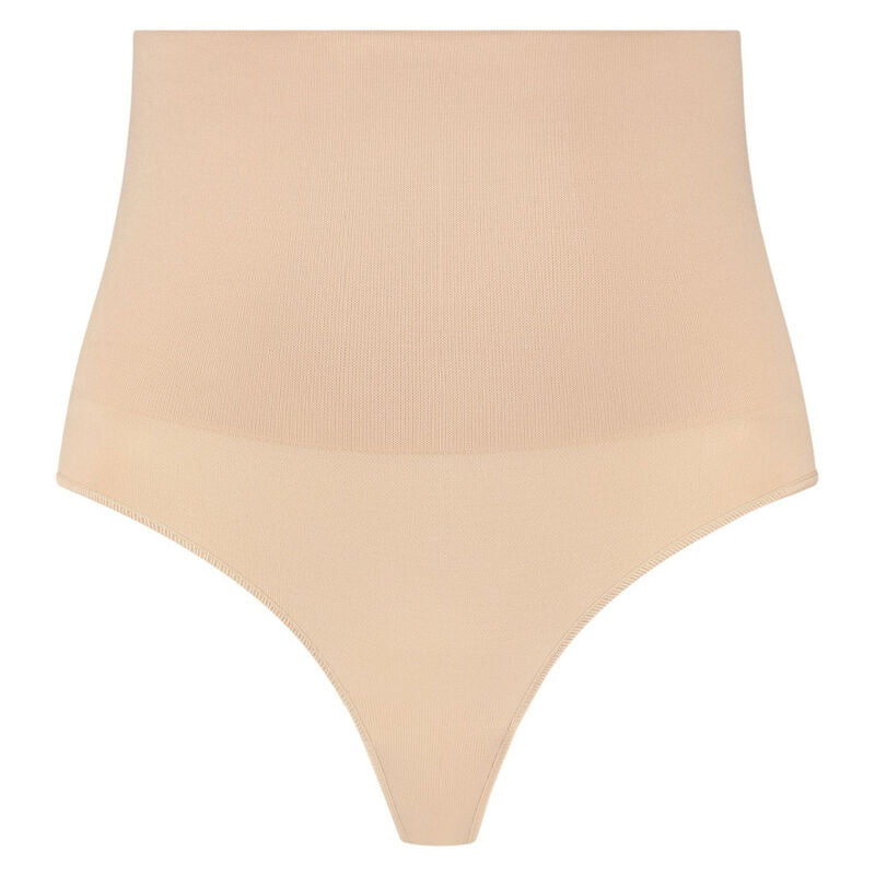 BYE-BRA - FAONNEUR SANS POINTS STYLE STRING BEIGE TAILLE S