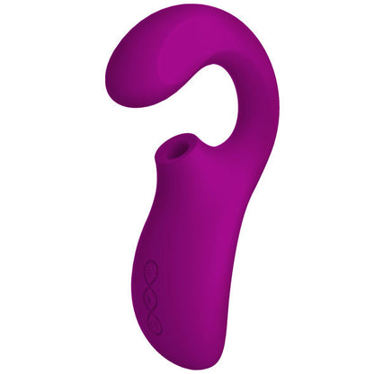 Enigma - Stimulateur sonique à stimulation double - Rose profond