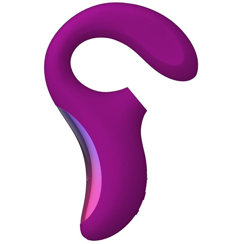 Enigma - Stimulateur sonique à stimulation double - Rose profond