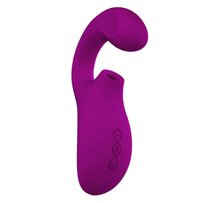 Enigma - Stimulateur sonique à stimulation double - Rose profond