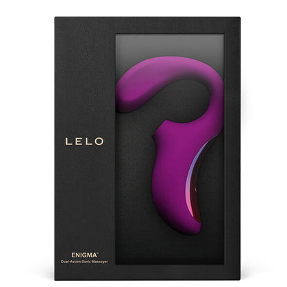 Enigma - Stimulateur sonique à stimulation double - Rose profond