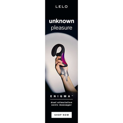 Enigma - Stimulateur sonique à stimulation double - Rose profond