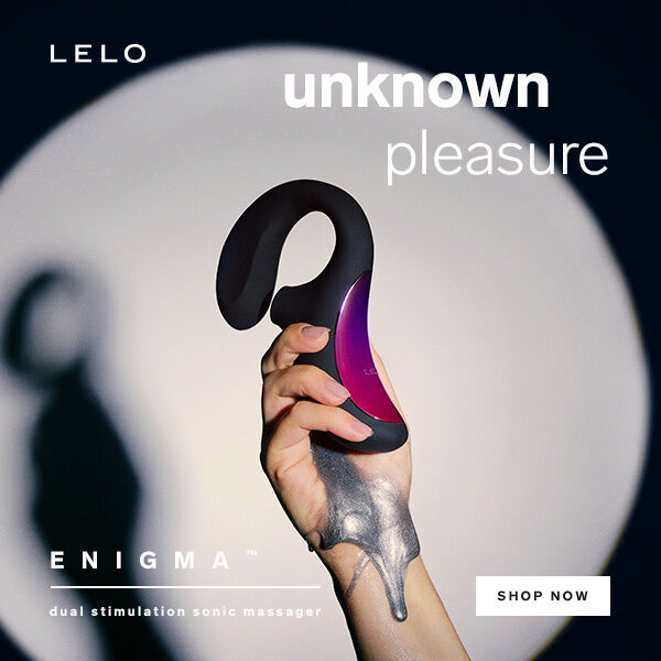 Enigma - Stimulateur sonique à stimulation double - Rose profond