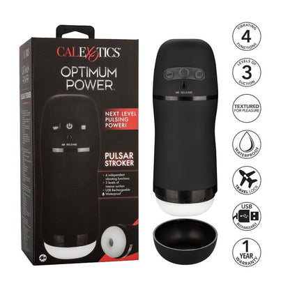 CALEXOTICS - MASTURBATEUR À ASPIRATION VIBRANTE À PUISSANCE OPTIMALE