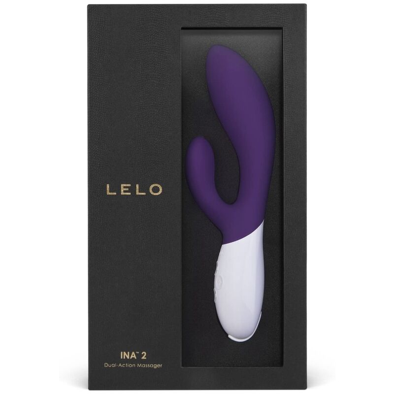 Ina Wave 2 - Vibromasseur rabbit point G et clitoris - Violet
