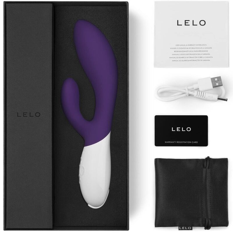 Ina Wave 2 - Vibromasseur rabbit point G et clitoris - Violet