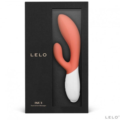 Ina 3 - Vibromasseur rabbit point G et clitoris - Orange