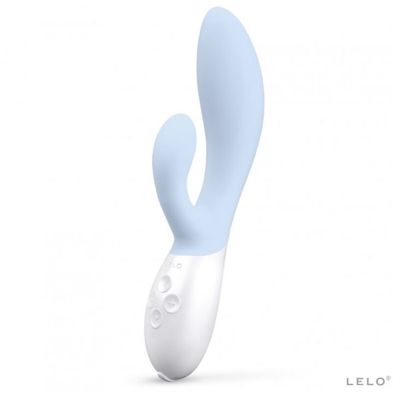 Ina 3 - Vibromasseur rabbit point G et clitoris  - Bleu