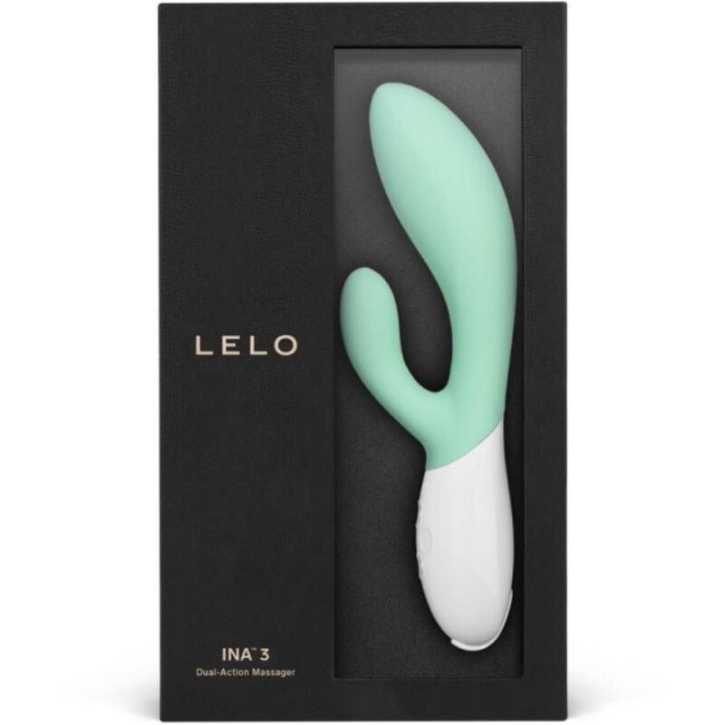 Ina 3 - Vibromasseur rabbit point G et clitoris  - Vert