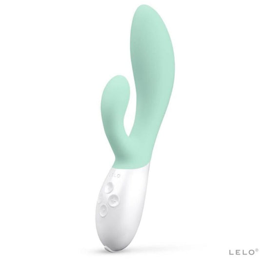 Ina 3 - Vibromasseur rabbit point G et clitoris  - Vert