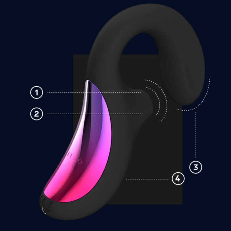 Enigma Cruise - Vibromasseur sonique à stimulation double - Noir