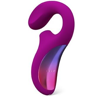 Enigma Cruise - Vibromasseur sonique à stimulation double - Rose profond