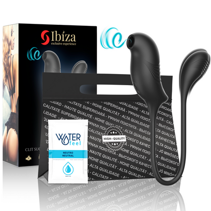 IBIZA - STIMULATEUR MAGIQUE D'ASPIRATION ET DE VIBRATIONS DU CLITORIS
