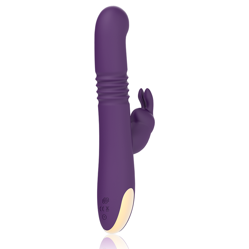 TREASURE - BASTIAN VIBROMASSEUR RABBIT UP & DOWN ROTATIF ET VIBRANT + TÉLÉCOMMANDE WATCHME