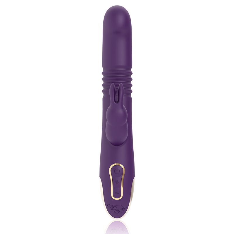 TREASURE - BASTIAN VIBROMASSEUR RABBIT UP & DOWN ROTATIF ET VIBRANT + TÉLÉCOMMANDE WATCHME