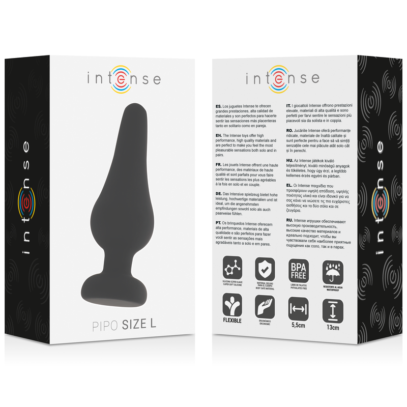 Pipo - Plug anal - 13 cm - Large