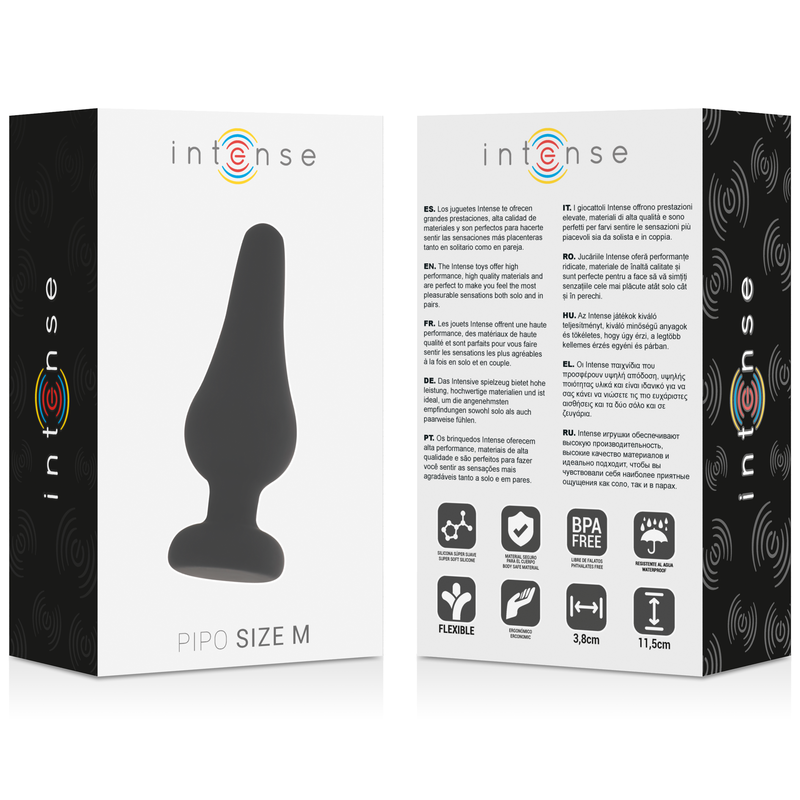 Pipo - Plug anal - 11 cm - Medium