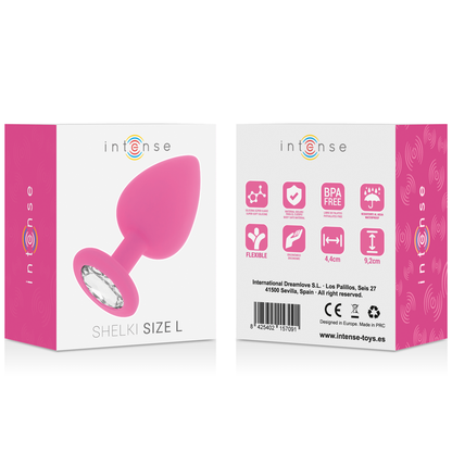 Shelki - Plug anal - Fuschia - Large