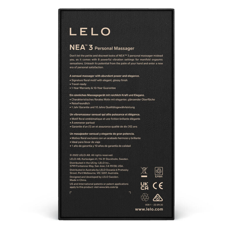 Nea 3 - Stimulateur clitoridien - Noir