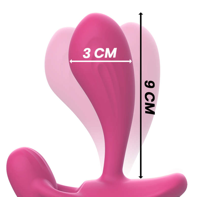 Shelly - Plug anal télécommandé - Rose