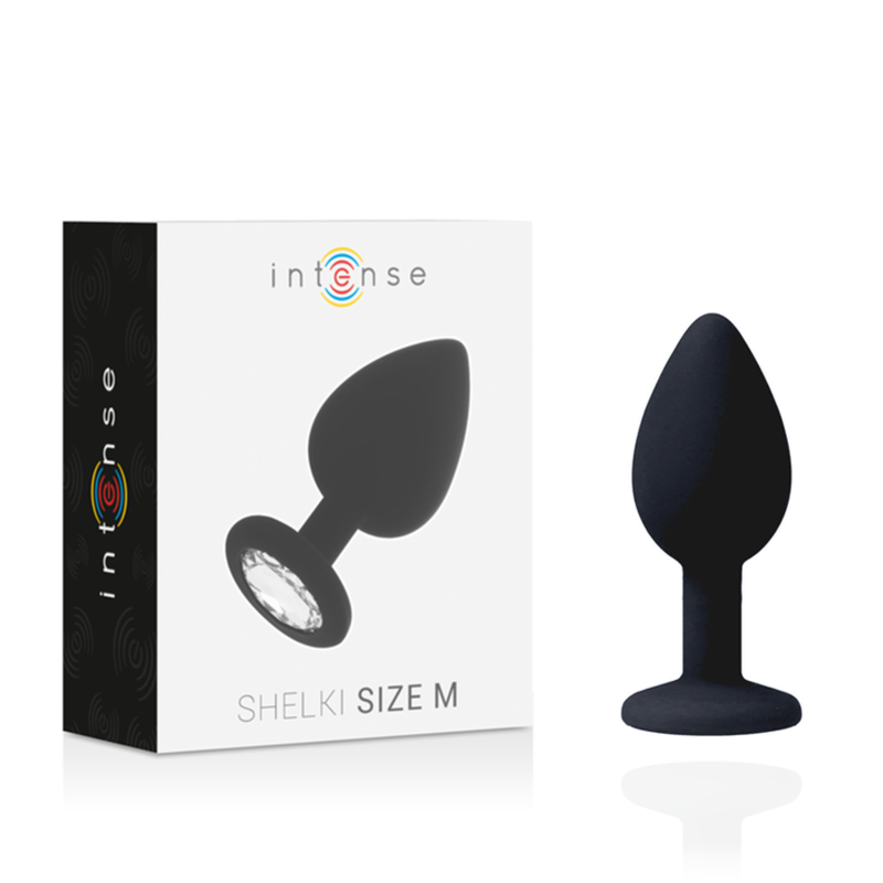 Shelki - Plug anal - Noir - Medium