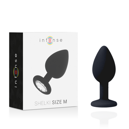 Shelki - Plug anal - Noir - Medium